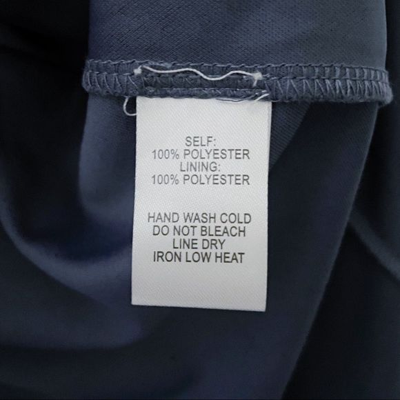 🧜🏽‍♀️Mix & Match 3/$180🧜🏽‍♀️ Here's to Us Slate Blue High-Low Wrap Dress - Picture 6 of 7